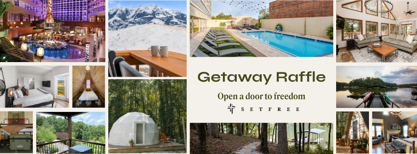 Getaway Raffle Graphic